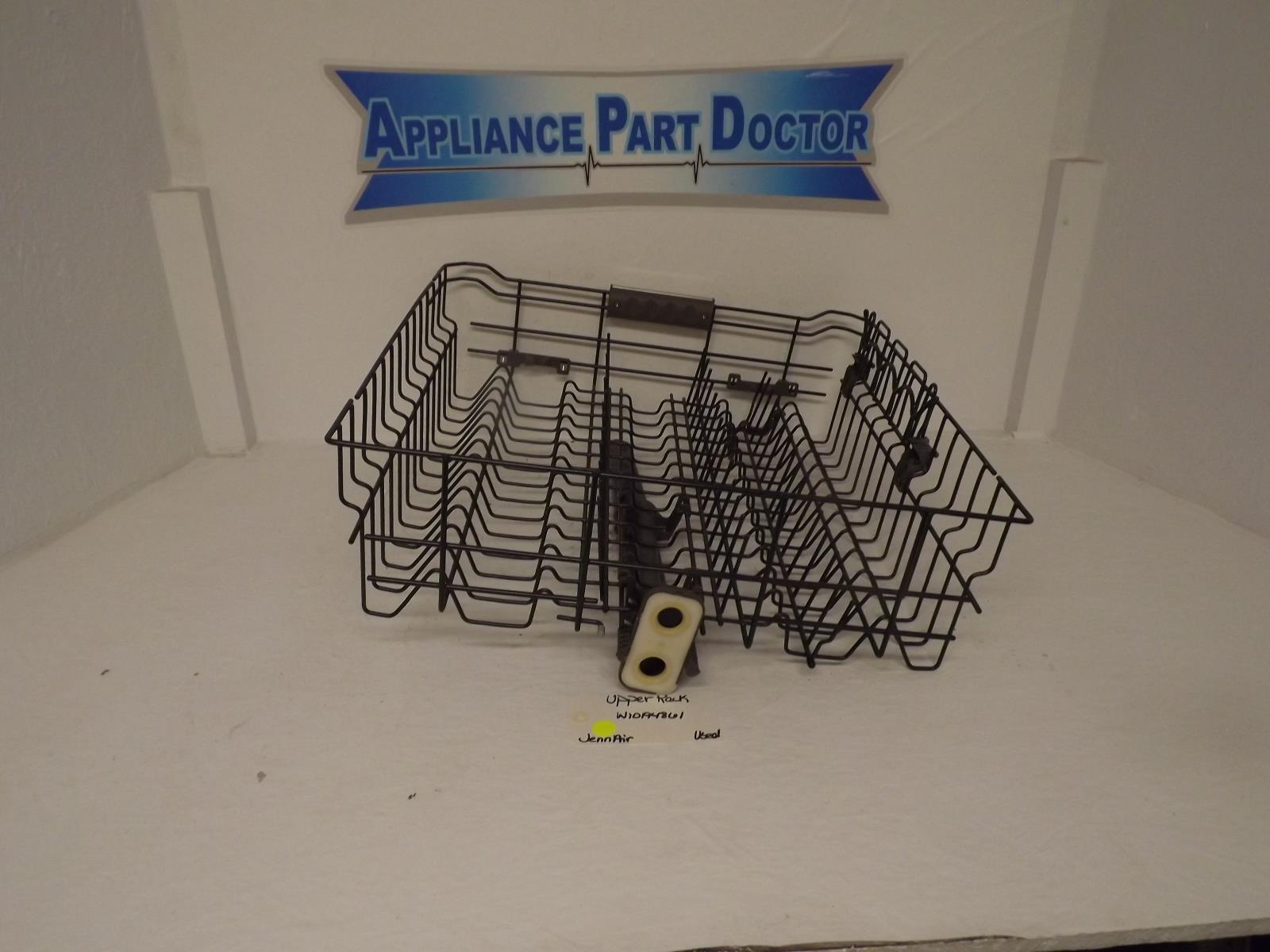 JennAir Dishwasher W10194861 Upper Rack Used JennAir Dishwasher W10194861 Upper Rack Used